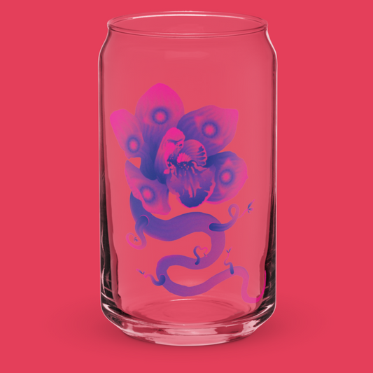 Observer Orchid 16 oz. Glass Can